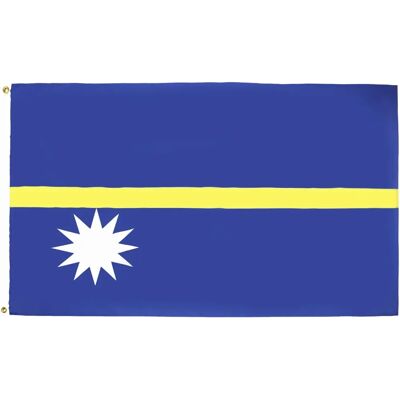 Drapeau Nauru Az Flag 150x90cm - Drapeaux - Publicité Drapeau Nauru Az Flag 150x90cm - Drapeaux - Publicité