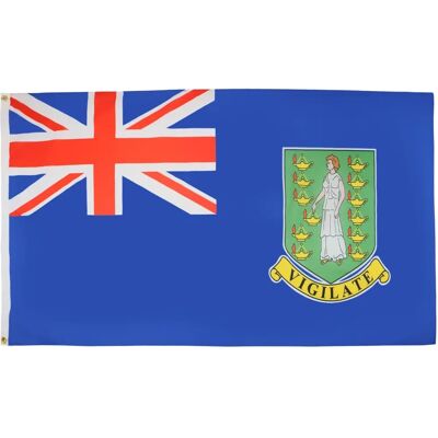AZ Flag - Îles Vierges britanniques - 150x90cm - BVI - Drapeau - Publicité AZ Flag - Îles Vierges britanniques - 150x90cm - BVI - Drapeau - Publicité