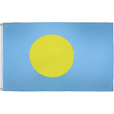 AZ FLAG - Palau Flag 150x90cm - 100D Polyester - Flag AZ FLAG - Palau Flag 150x90cm - 100D Polyester - Flag