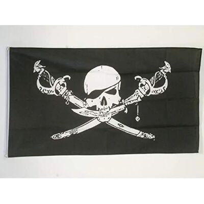 Az - Brethren Of The Coast - Drapeau pirate - 150x90cm - Flag - Publicité Az - Brethren Of The Coast - Drapeau pirate - 150x90cm - Flag - Publicité