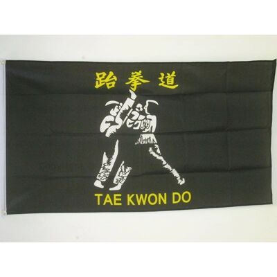 AZ FLAG - Taekwondo - 150x90cm - Flag - Publicité AZ FLAG - Taekwondo - 150x90cm - Flag - Publicité