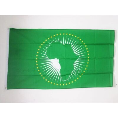 Az Flag Bandiera dell'Unione Africana 150x90cm - Bandiere - Nuovo Az Flag Bandiera dell'Unione Africana 150x90cm - Bandiere - Nuovo