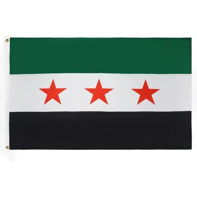 Syrien Armee Flagge 150x90cm - Flagge Syriens - Flaggenart Syrien Armee Flagge 150x90cm - Flagge Syriens - Flaggenart