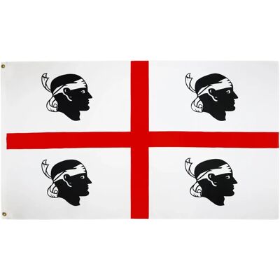 AZ FLAG - Bandiera Sardegna 150x90 - Polyester 100D - Flag AZ FLAG - Bandiera Sardegna 150x90 - Polyester 100D - Flag