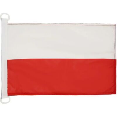 Bandeira naval da Polônia AZ FLAG 45x30cm Náutica especial Bandeira naval da Polônia AZ FLAG 45x30cm Náutica especial