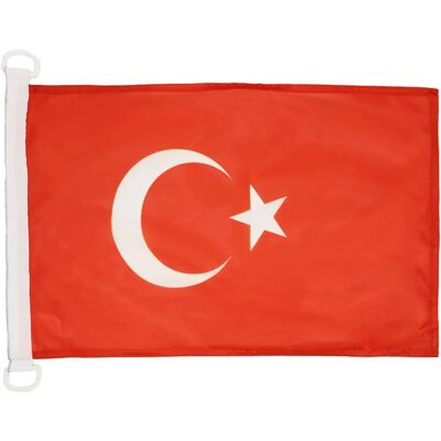 Az Flag Turkije Nautische Vlag 45x30cm - Bootvlag - Nieuw Az Flag Turkije Nautische Vlag 45x30cm - Bootvlag - Nieuw