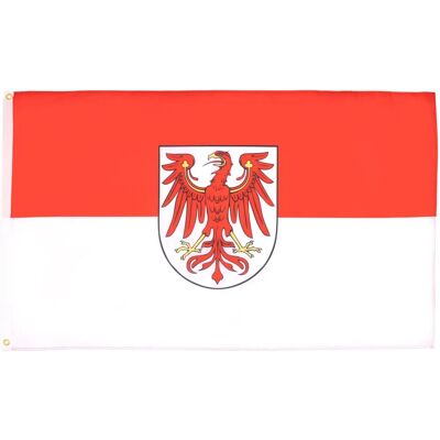 Az Flag Bandiera di Brandenburg 150x90cm - Paese Germania - Bandiera Az Flag Bandiera di Brandenburg 150x90cm - Paese Germania - Bandiera