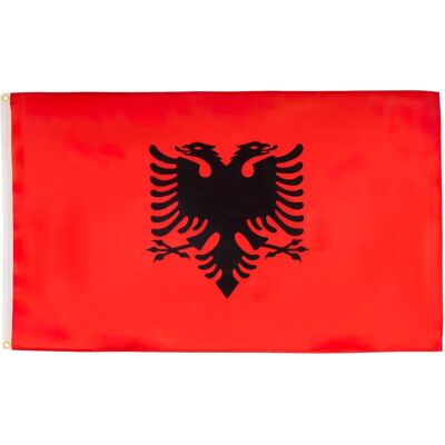 AZ Flag - Drapeau Albanie 90x60cm - 90x60cm - Albania - Flag AZ Flag - Drapeau Albanie 90x60cm - 90x60cm - Albania - Flag