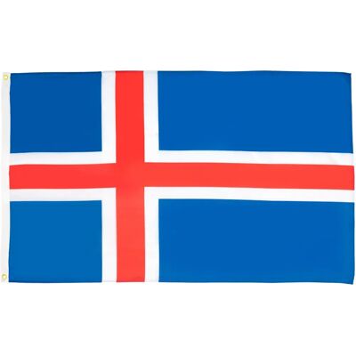 Az Flag - Drapeau Islande 90x60cm - Iceland - Flag Az Flag - Drapeau Islande 90x60cm - Iceland - Flag