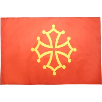 AZ Flag - Province du Languedoc - 150x90 cm - Drapeau - Publicité AZ Flag - Province du Languedoc - 150x90 cm - Drapeau - Publicité