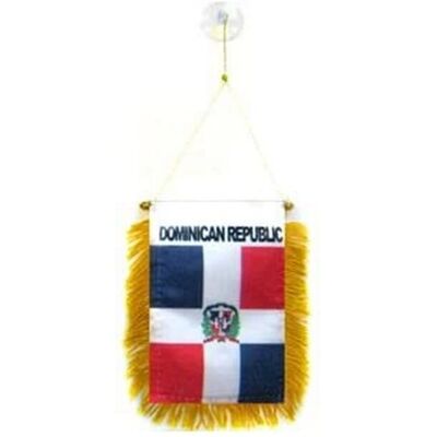 Generic - DominicanFlag15x10cm - Polyester - Ventosa - Bandiera Generic - DominicanFlag15x10cm - Polyester - Ventosa - Bandiera