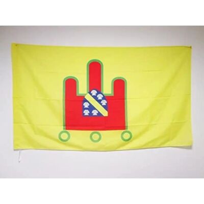 Az Flag Cantal 150x90cm - Drapeau du département d'Auvergne - Publicité Az Flag Cantal 150x90cm - Drapeau du département d'Auvergne - Publicité