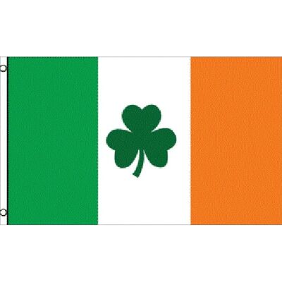 Az Flag Bandera Irlandesa con Trébol 150x90cm - Bandera Trébol Irlandés 90 x 150 cm Az Flag Bandera Irlandesa con Trébol 150x90cm - Bandera Trébol Irlandés 90 x 150 cm