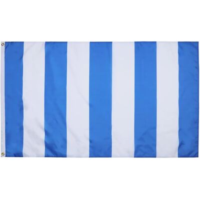 Az Flag Blau-Weiße Streifenfahne - Flagge 150x90cm Az Flag Blau-Weiße Streifenfahne - Flagge 150x90cm
