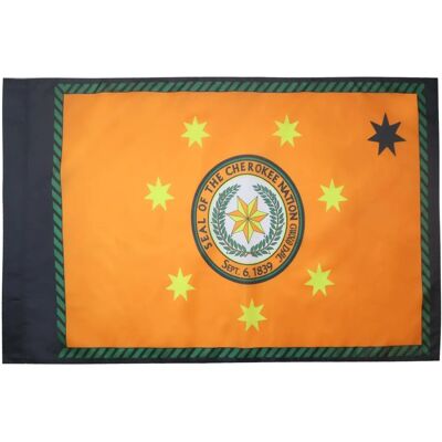 AZ Flag - Cherokee Flag - 150x90 cm - Flag - Publicité AZ Flag - Cherokee Flag - 150x90 cm - Flag - Publicité