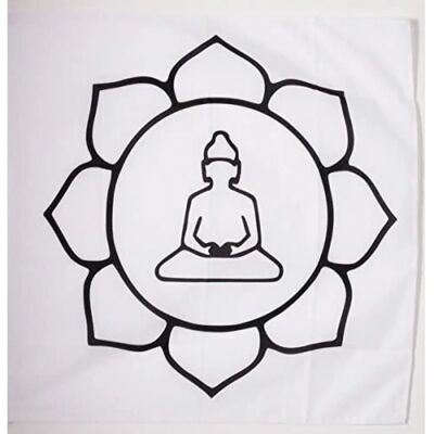 Az Flag Buddha Lotus Flower 90x90cm Buddhist Flag Az Flag Buddha Lotus Flower 90x90cm Buddhist Flag