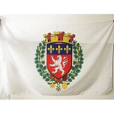 Az Flag Drapeau Ville de Lyon 150x90cm - Polyester Résistant - Publicité Az Flag Drapeau Ville de Lyon 150x90cm - Polyester Résistant - Publicité