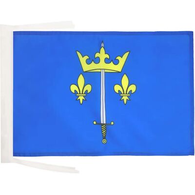 Az Flag - Drapeau Jeanne D'Arc 45x30cm - Polyester - Verstevigde randen - Vlag Az Flag - Drapeau Jeanne D'Arc 45x30cm - Polyester - Verstevigde randen - Vlag