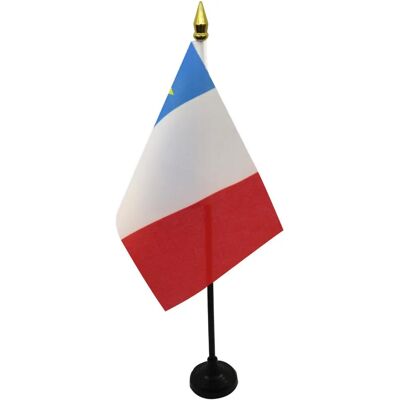AZ Flag - Drapeau de table Acadie 15x10 cm - 10 pcs - Flag - Publicité AZ Flag - Drapeau de table Acadie 15x10 cm - 10 pcs - Flag - Publicité