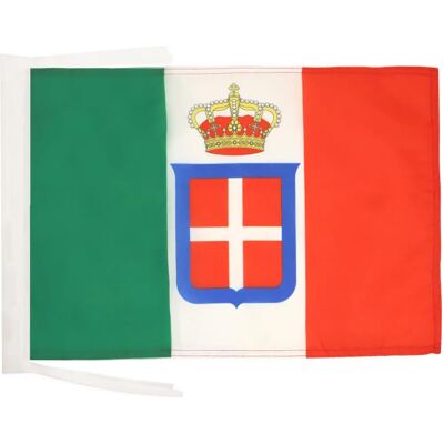 AZ Flag - ItalyCrown - 45x30 cm - Emblema de corona - Bandera AZ Flag - ItalyCrown - 45x30 cm - Emblema de corona - Bandera