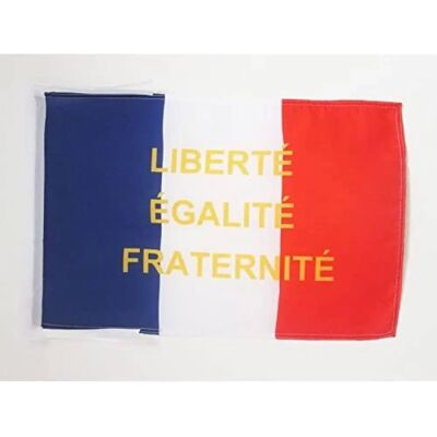 Az Flag - Drapeau de la France tricolore 45x30cm - Pavillon Français - L.E.F. 3 - Publicité Az Flag - Drapeau de la France tricolore 45x30cm - Pavillon Français - L.E.F. 3 - Publicité