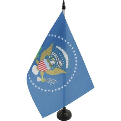 AZ Flag - USA President Table Flag - 21x14cm - Polyester - Flag AZ Flag - USA President Table Flag - 21x14cm - Polyester - Flag