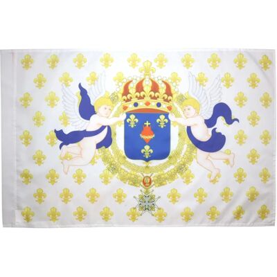 Az Flag Frankrijk Kruis van Jezus 90x60cm - Royalistische Oude Regime Vlag Az Flag Frankrijk Kruis van Jezus 90x60cm - Royalistische Oude Regime Vlag