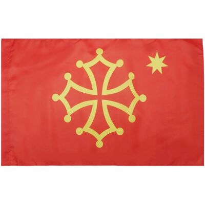 Bandiera OCCITANIA AZ FLAG con Stella 90x60cm - Bandiera OCCITANIA Bandiera OCCITANIA AZ FLAG con Stella 90x60cm - Bandiera OCCITANIA