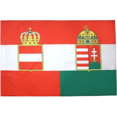 AZ FLAG - Austria-Ungheria 1867-1918 - 90x60 cm - Bandiera AZ FLAG - Austria-Ungheria 1867-1918 - 90x60 cm - Bandiera