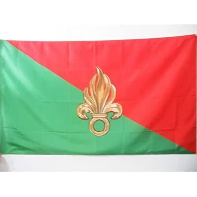 AZ FLAG Bandera Legión Francesa 90x60cm - Bandera militar con anillo para asta AZ FLAG Bandera Legión Francesa 90x60cm - Bandera militar con anillo para asta