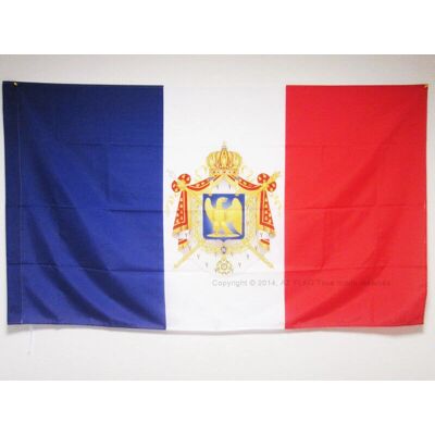 Az Flag Frankrijk Tweede Keizerrijk Vlag 90x60cm - Napoleon III Az Flag Frankrijk Tweede Keizerrijk Vlag 90x60cm - Napoleon III