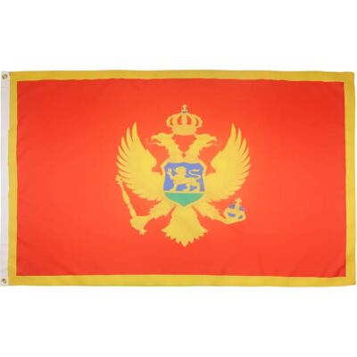 Montenegro - Flag 150x90 - 150x90 cm - Vlag Montenegro - Flag 150x90 - 150x90 cm - Vlag