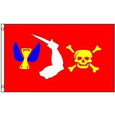 AZ Flag Flague Pirate Tête de Mort 150x90 cm Flag - Publicité AZ Flag Flague Pirate Tête de Mort 150x90 cm Flag - Publicité