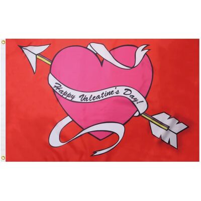 Az Flag - Happy Valentinstag 150x90cm - Flag Az Flag - Happy Valentinstag 150x90cm - Flag