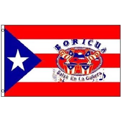 Az Flag - Porto Rico Flag - 150x90cm - Puerto Rico - Drapeau - Publicité Az Flag - Porto Rico Flag - 150x90cm - Puerto Rico - Drapeau - Publicité