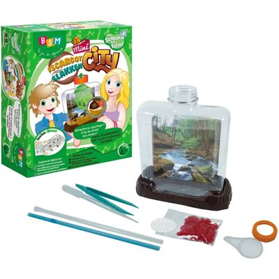 Bsm Mini Ville Escargots - Escargots Terrestres et Aquatiques - 17x21.5x7 cm - Publicité Bsm Mini Ville Escargots - Escargots Terrestres et Aquatiques - 17x21.5x7 cm - Publicité
