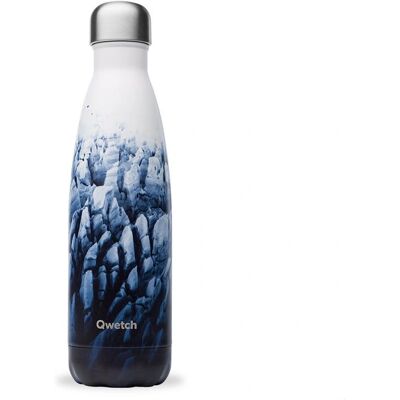 Qwetch Glacier Bouteille d'eau - 500ml Bleu - Publicité Qwetch Glacier Bouteille d'eau - 500ml Bleu - Publicité