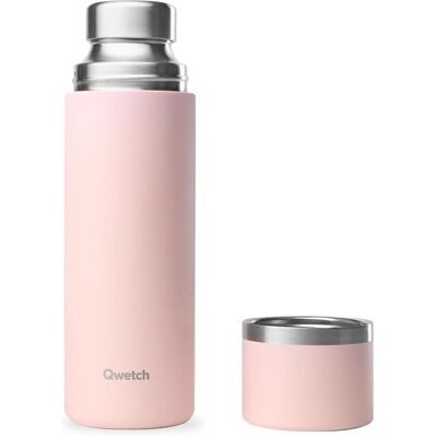 QWETCH - 75 cl - inoxydable - recyclé 90% - Thermos - Publicité QWETCH - 75 cl - inoxydable - recyclé 90% - Thermos - Publicité