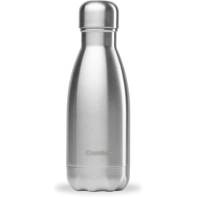 Botella Térmica Acero Inoxidable Brossé 260ml - Qwetch Botella Térmica Acero Inoxidable Brossé 260ml - Qwetch