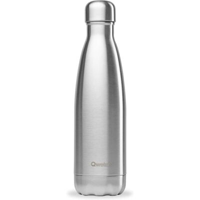 Qwetch Originals - Bouteille d'eau en acier inoxydable isolée 500 ml - Publicité Qwetch Originals - Bouteille d'eau en acier inoxydable isolée 500 ml - Publicité