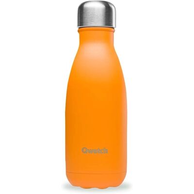 Qwetch Botella Térmica Acero Inox Naranja 260ml Qwetch Botella Térmica Acero Inox Naranja 260ml