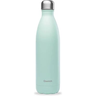 Qwetch Menta Pastel Botella Térmica - 750ml - Acero inoxidable Qwetch Menta Pastel Botella Térmica - 750ml - Acero inoxidable