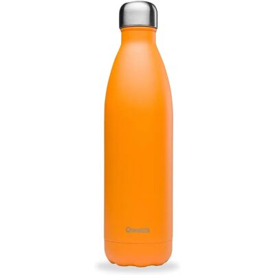Botella de agua de acero inoxidable Qwetch - Naranja - 750ml Botella de agua de acero inoxidable Qwetch - Naranja - 750ml