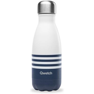 Qwetch Marinière - Botella de vacío azul - Botella Qwetch Marinière - Botella de vacío azul - Botella