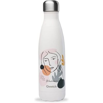 Botella Aislante Colección Mujer 500 ml - Qwetch Botella Aislante Colección Mujer 500 ml - Qwetch