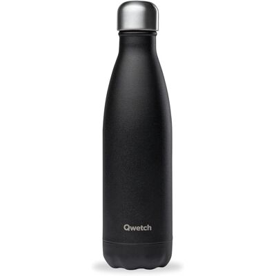 Qwetch Garrafa Térmica Preta Mate - 500ml - Garrafa Qwetch Garrafa Térmica Preta Mate - 500ml - Garrafa