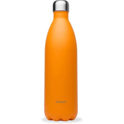 Qwetch Orange 1L Bouteille d'eau isolante - Bouteille d'eau - Publicité Qwetch Orange 1L Bouteille d'eau isolante - Bouteille d'eau - Publicité