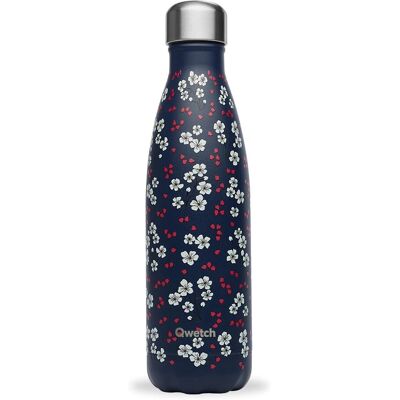 Qwetch Hanami Blau 50cl Isolierflasche Qwetch Hanami Blau 50cl Isolierflasche