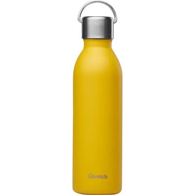 Qwetch Curry - Bouteille d'eau isolée - 1L - Flasque thermique - Publicité Qwetch Curry - Bouteille d'eau isolée - 1L - Flasque thermique - Publicité