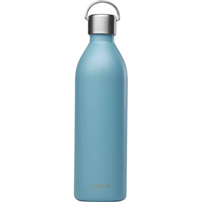 Qwetch Acier Bleu 1L Bouteille Isolante - Bouteille Isolée - Publicité Qwetch Acier Bleu 1L Bouteille Isolante - Bouteille Isolée - Publicité